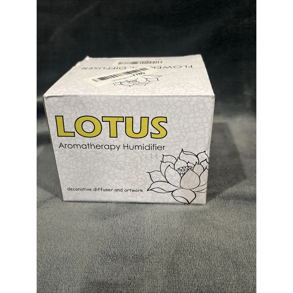 Lotus Aromatherapy Essential Oil‎ Diffuser Decorative